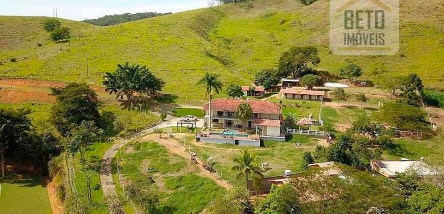 Fazenda/Sítio com 75.000 m² com 5 suítes Toda mobiliada | Matias Barbosa/ MG