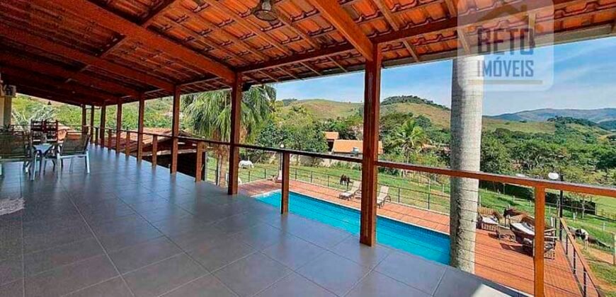 Fazenda/Sítio com 75.000 m² com 5 suítes Toda mobiliada | Matias Barbosa/ MG