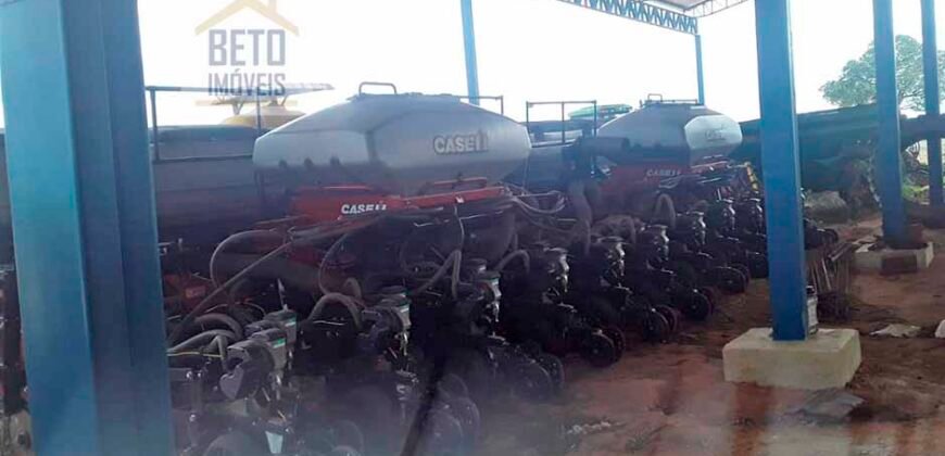 Fazenda à Venda c/  9.355 hectares com plantio, armazanemento e todo maquinário | Goaiatins/ TO