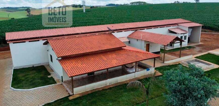 Excelente Fazenda com 170 ha com toda estrutura pronta e represa no Sul de Minas Gerais