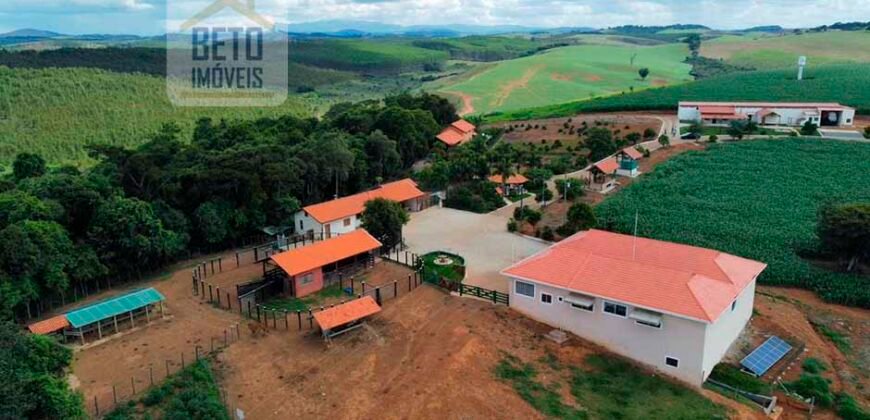 Excelente Fazenda com 170 ha com toda estrutura pronta e represa no Sul de Minas Gerais