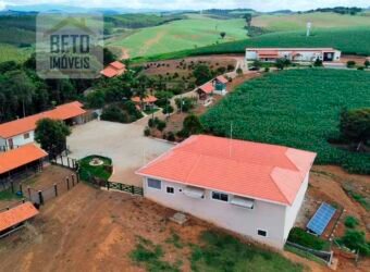 Excelente Fazenda com 170 ha com toda estrutura pronta e represa no Sul de Minas Gerais