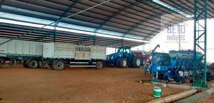 Fazenda 40 mil ha para lavoura estrutura pronta de armazenamento e irrigação | Região do Araguaia/ PA