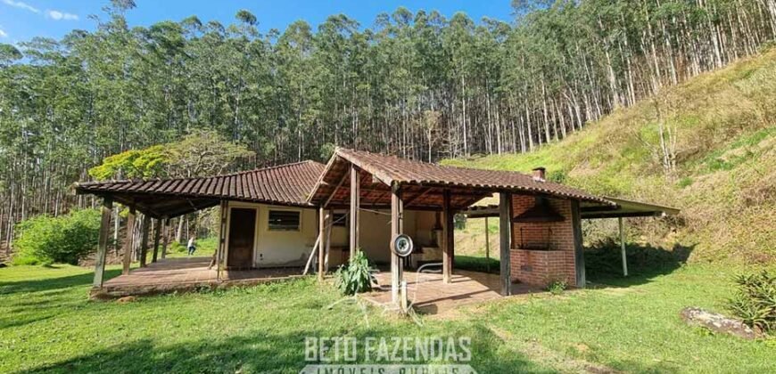 Fazenda Produtiva à Venda 566 Hectares Eucalipto e Cachoeiras | Rezende/ RJ