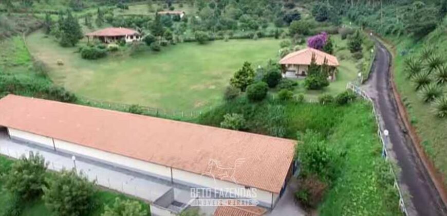 Haras Alto Padrão 96,8 Hectares para Treinamentos de Equinos | TERESÓPOLIS/ RJ