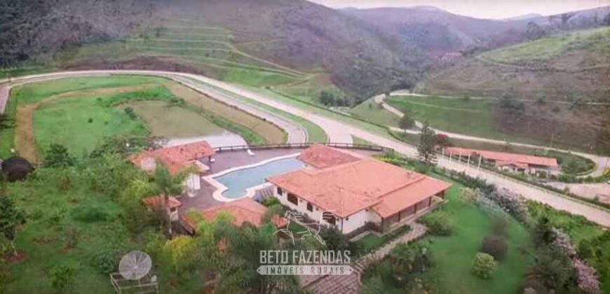 Haras Alto Padrão 96,8 Hectares para Treinamentos de Equinos | TERESÓPOLIS/ RJ