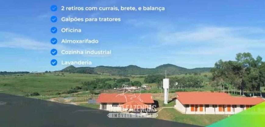 Fazenda Modelo à Venda 11.942 Hectares Liquidação Bancária na Pecuária | Sudoeste Goiano/ GO