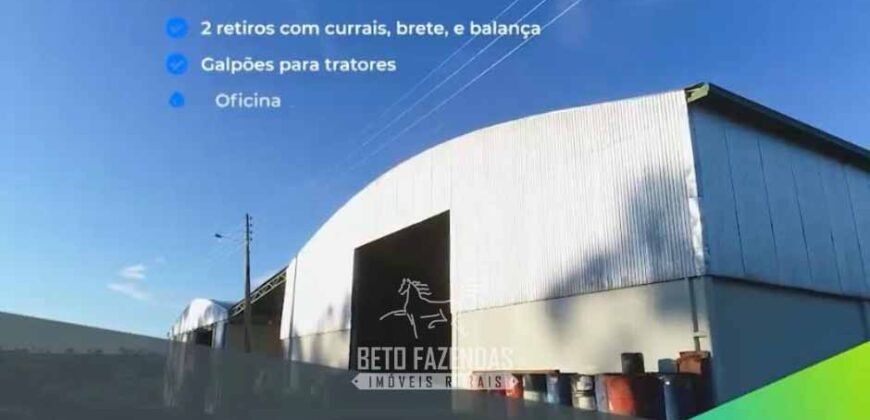 Fazenda Modelo à Venda 11.942 Hectares Liquidação Bancária na Pecuária | Sudoeste Goiano/ GO