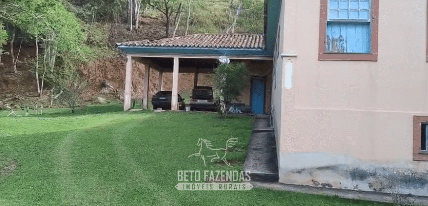 Fazenda Histórica à Venda 45 Alqueires Sede Colonial | Valença/RJ