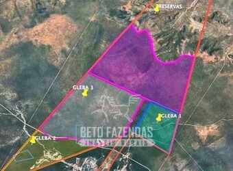 Fazenda à Venda 17.000 Hectares Aptidão Lavoura de Soja/Milho | Bonito de Minas/MG