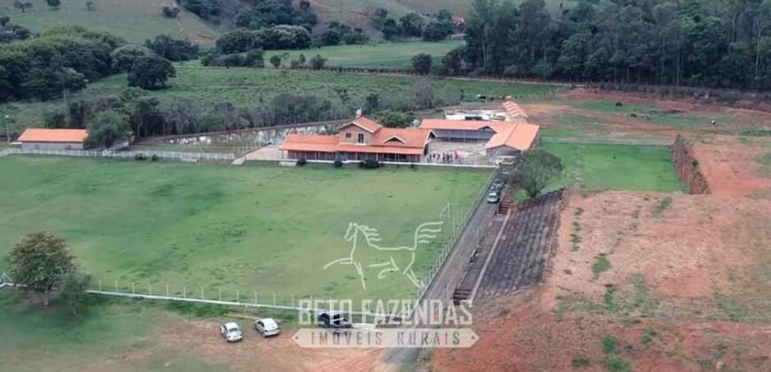 Haras à Venda 2 Alqueires com Centro de Eventos Potencial Turismo e Lazer | Ouro Fino / MG