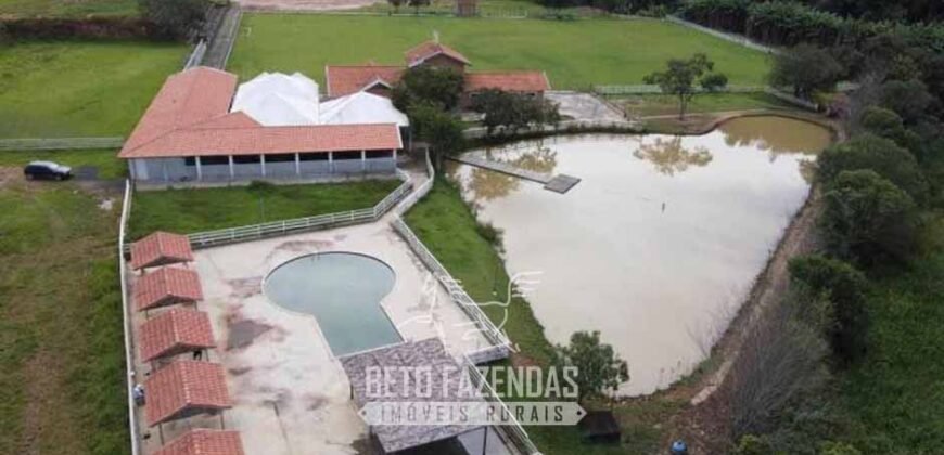 Haras à Venda 2 Alqueires com Centro de Eventos Potencial Turismo e Lazer | Ouro Fino / MG