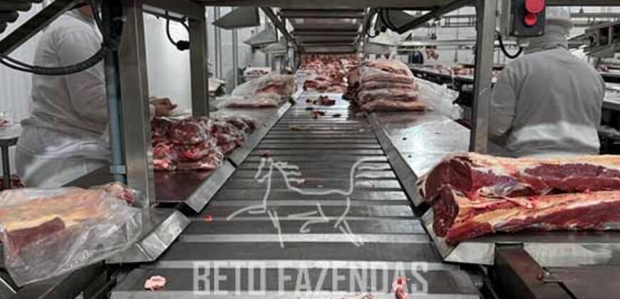 Frigorífico Bovino à Venda 736.454 m² Exportação Ativa para 25 Países | Região Sudeste