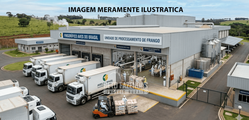 Frigorífico de Aves c/ 03 Fábricas de Ração Próprias e Certificações | Paraná