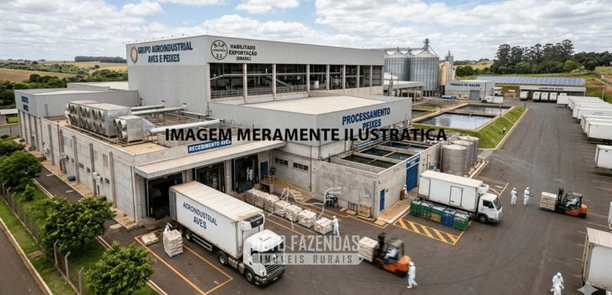 Frigorífico de Aves e peixes Gigante no Setor Mercado Global e Certificações | Paraná