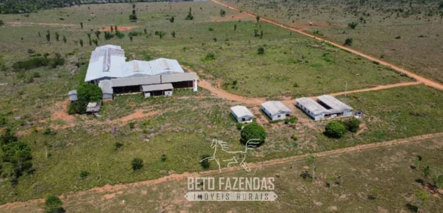 Fazenda à Venda 94.217,29 hectares Estrutura completa Pecuária e Lavoura Dupla Aptidão | Aripuanã/MT