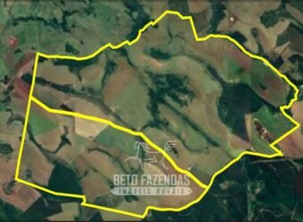 Fazensa à Venda 1.669 Hectares Dupla Aptidão Cana e Grãos | Taquarituba/ SP