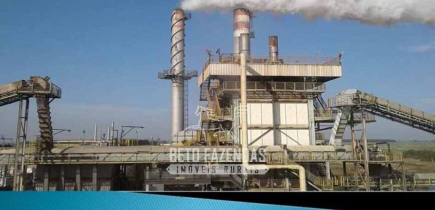 Usina à Venda 14.520 hectares Açúcar, Etanol e Energia | Oeste Paulista/ SP
